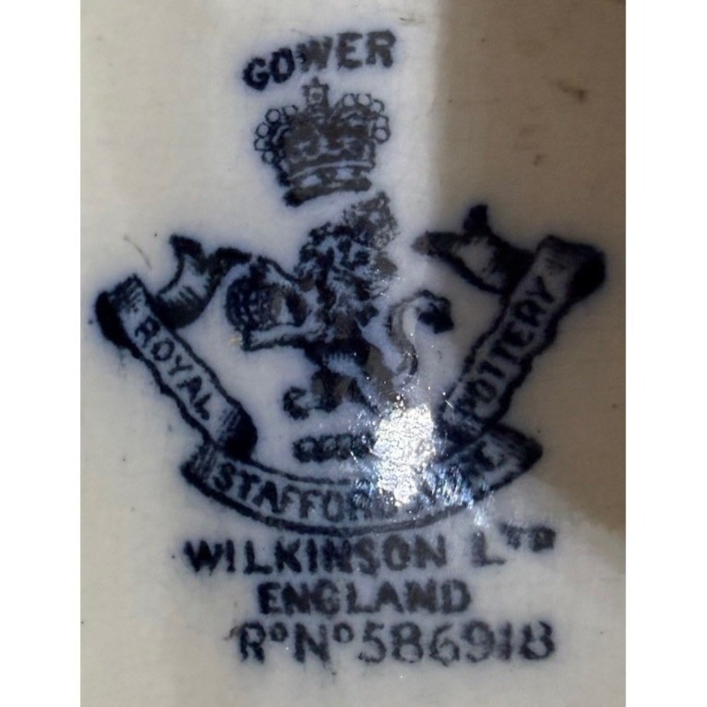 Gower Royal Staffordshire Pottery Wilkinson LTD ENGLAND R°N 586918 - Picture 6 of 9